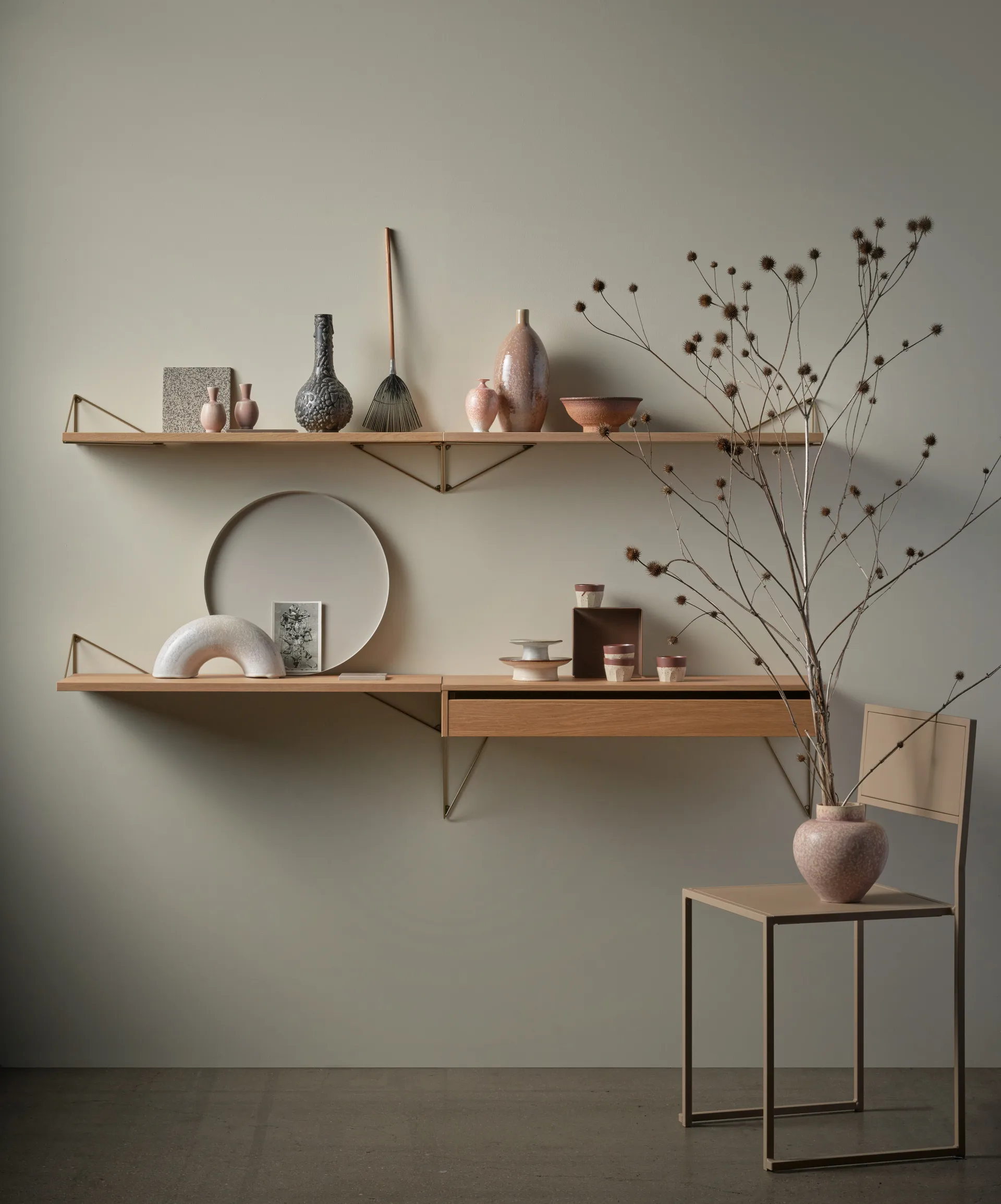 Pythagoras 引き出し L, oak Maze | メイズ