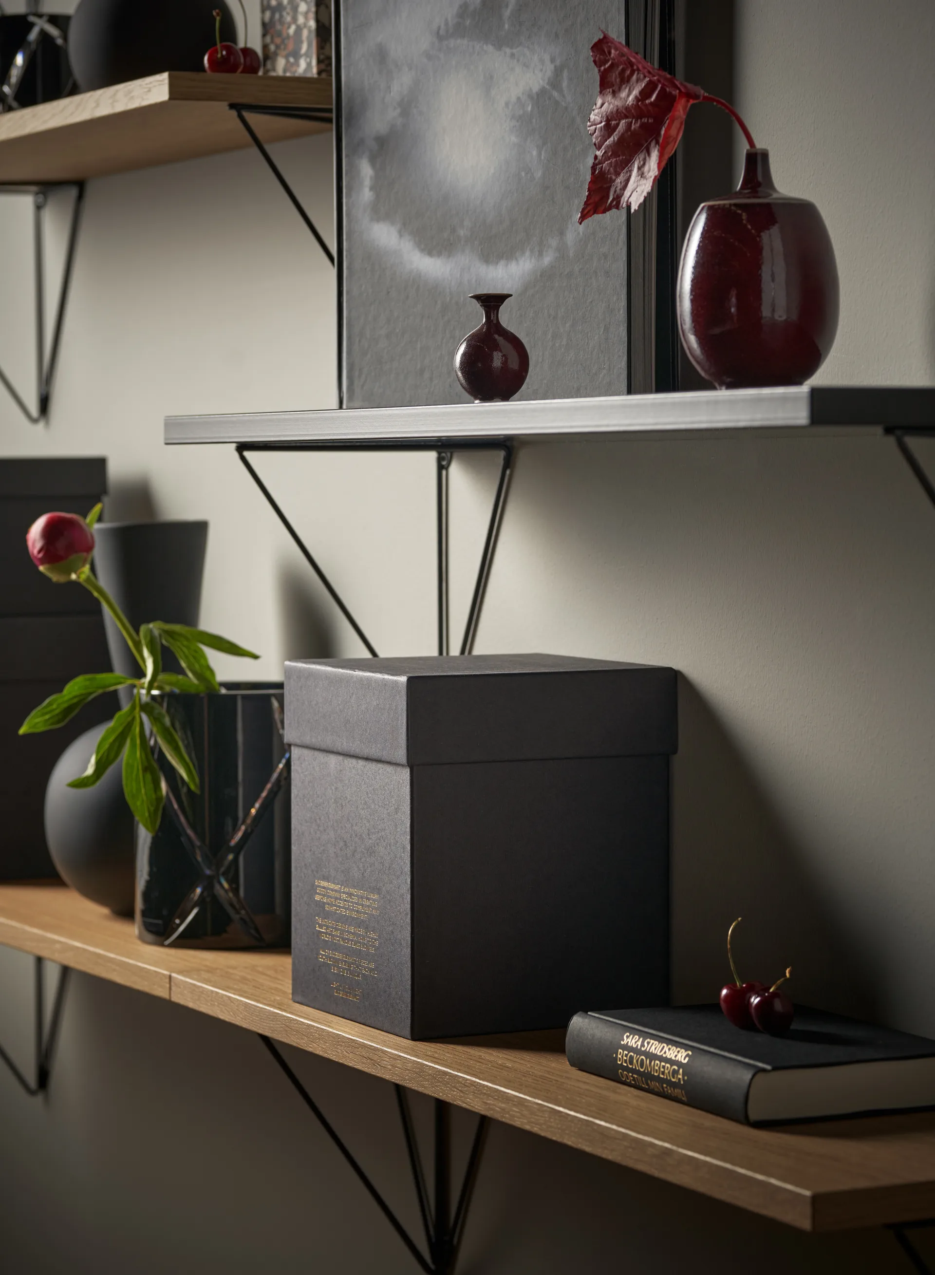 Pythagoras シェルフ, ラージ, oak Maze | メイズ