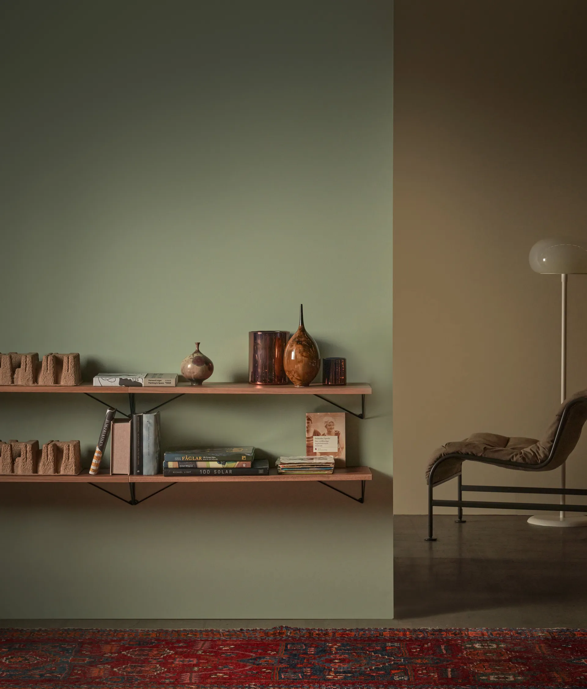 Pythagoras シェルフ, ラージ, walnut Maze | メイズ