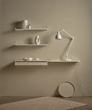 Pythagoras シェルフ, White, 20x80 cm - Maze