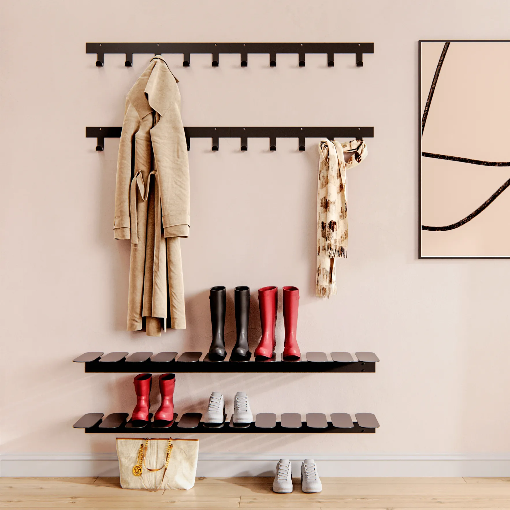 Step 靴棚, black Maze | メイズ