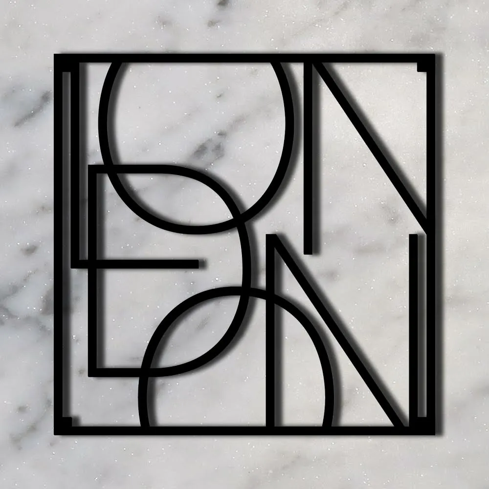 City 鍋敷き, London MEN AT WORK