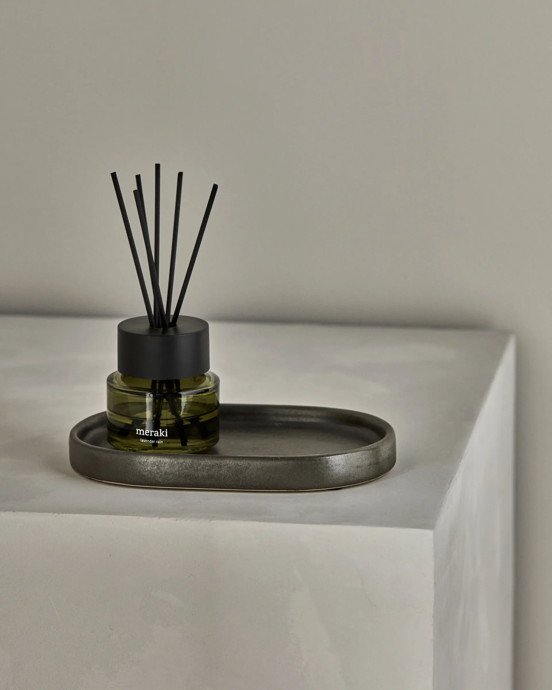 Datura トレイ 12.5x20 cm, Dark gray Meraki | メラキ