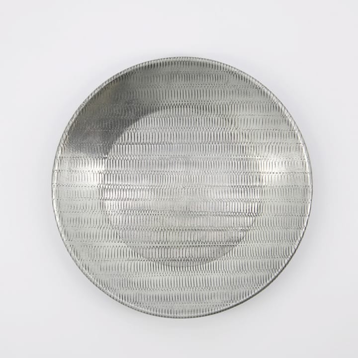Malva トレイ Ø20 cm - Antique silver - Meraki | メラキ