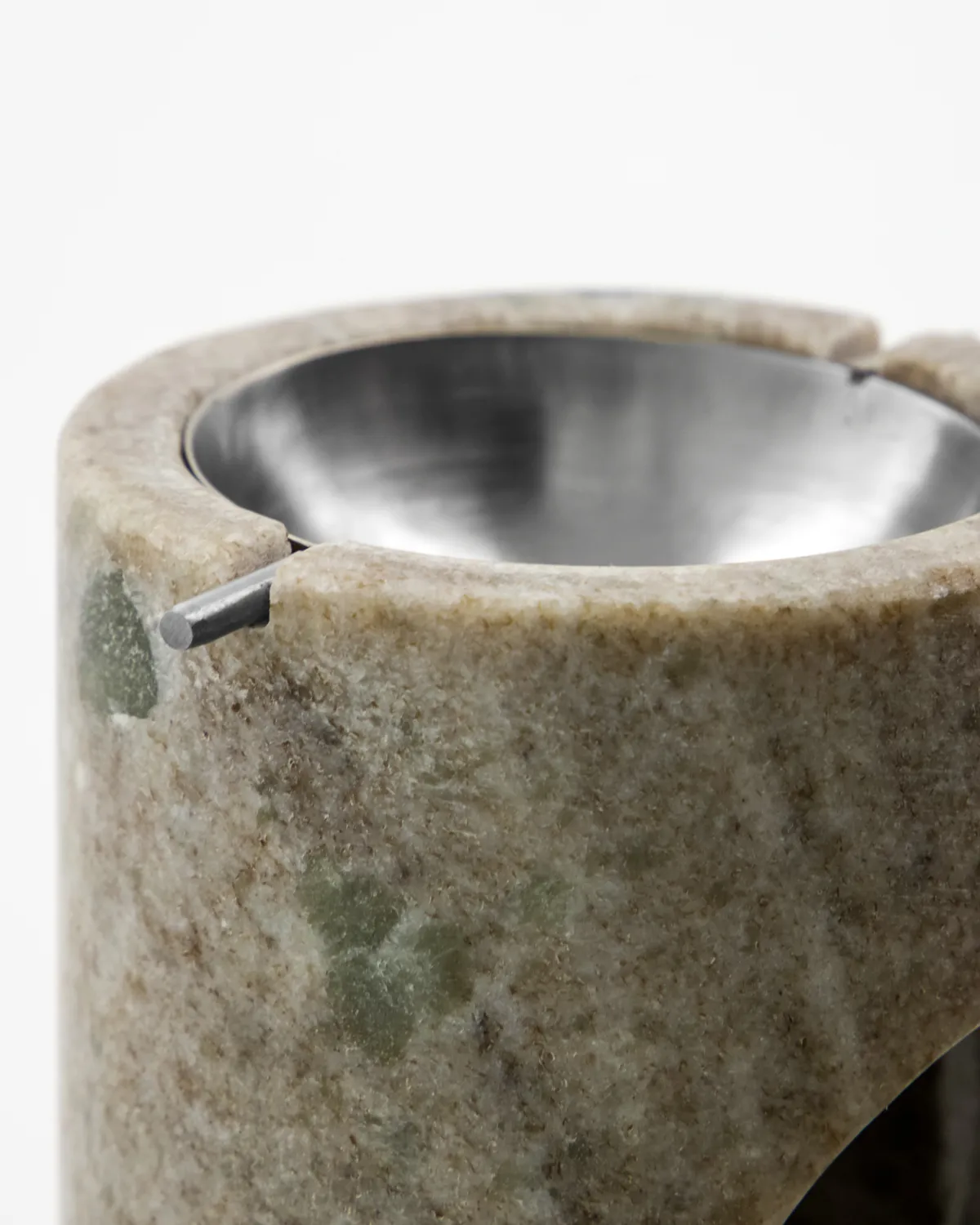 Marble オイルバーナー, Beige, silver finish Meraki | メラキ