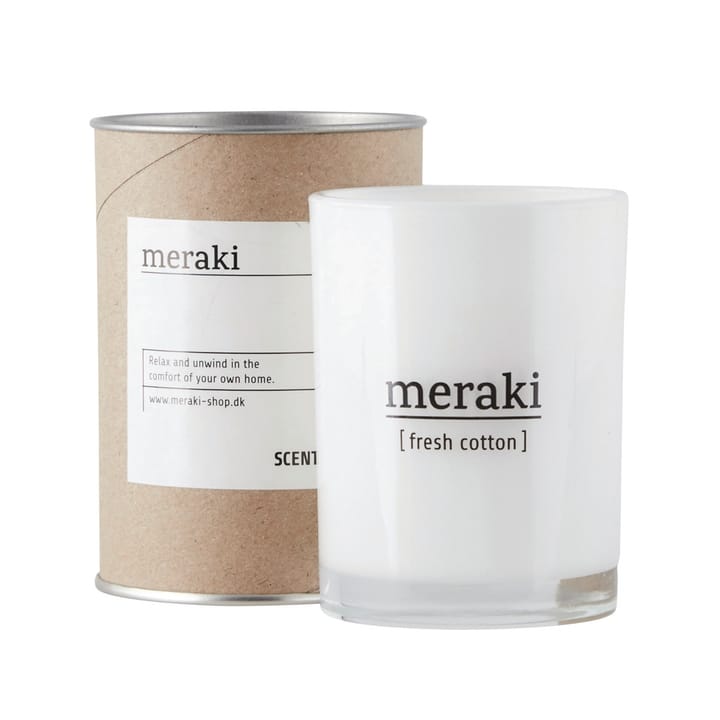 Meraki 香り付き キャンドル 12 時間 - Fresh cotton - Meraki | メラキ