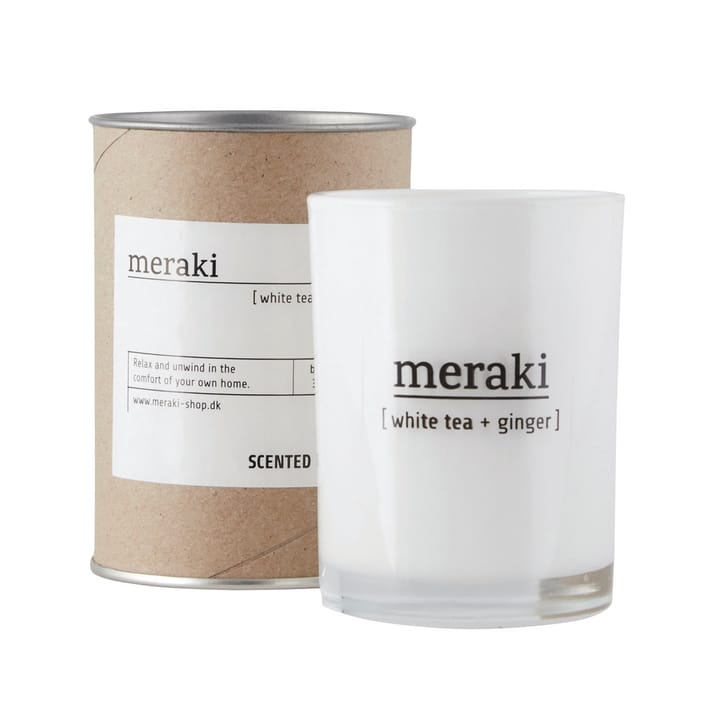 Meraki 香り付き キャンドル 12 時間 - White tea-ginger - Meraki | メラキ