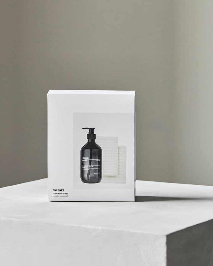 Meraki ギフトセット 食器用洗剤 & 食器用クロス 3ピース, Shadow lake Meraki | メラキ