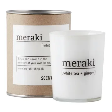 Meraki 香り付き キャンドル 35 時間 - White tea-ginger - Meraki | メラキ