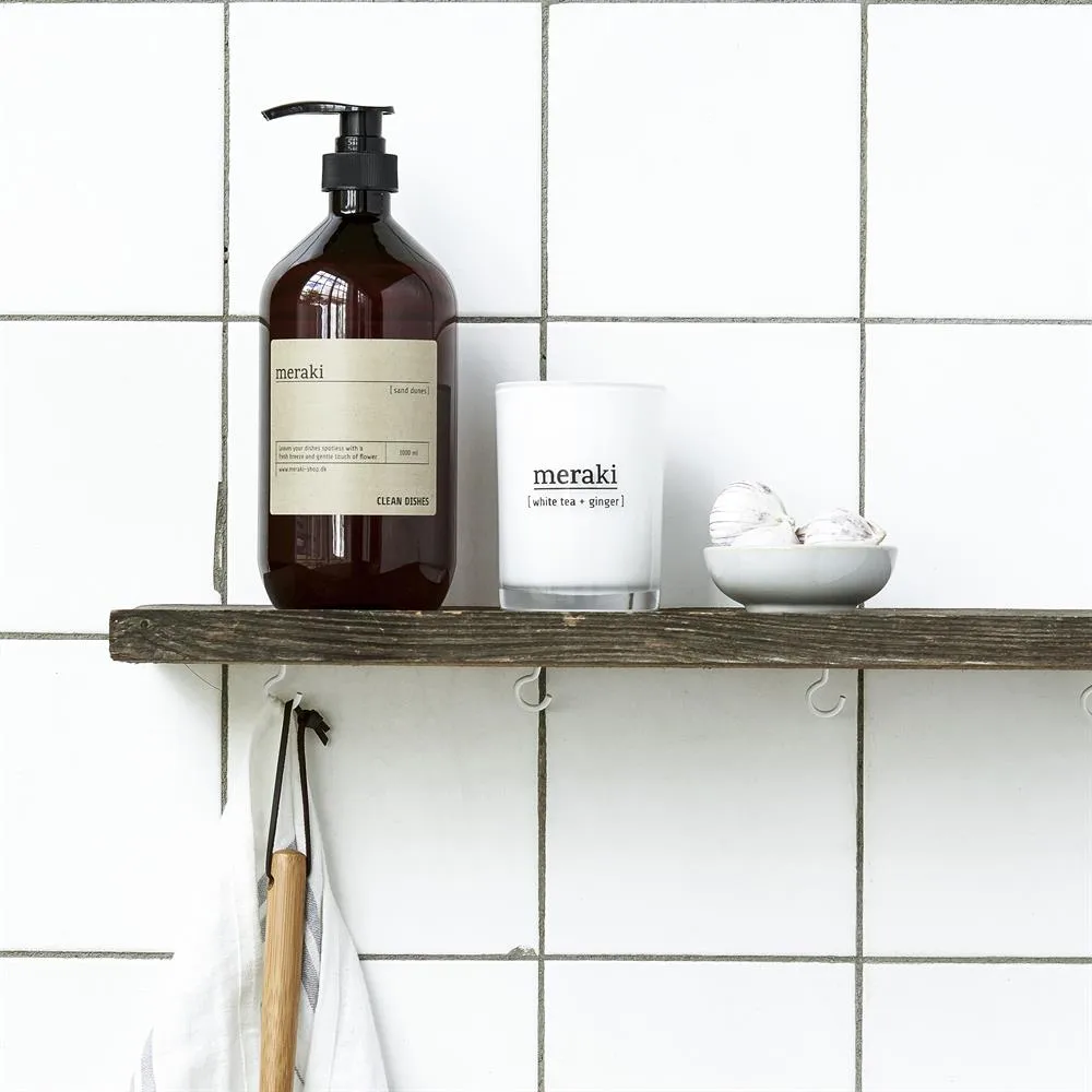 Meraki 香り付き キャンドル 35 時間, White tea-ginger Meraki | メラキ