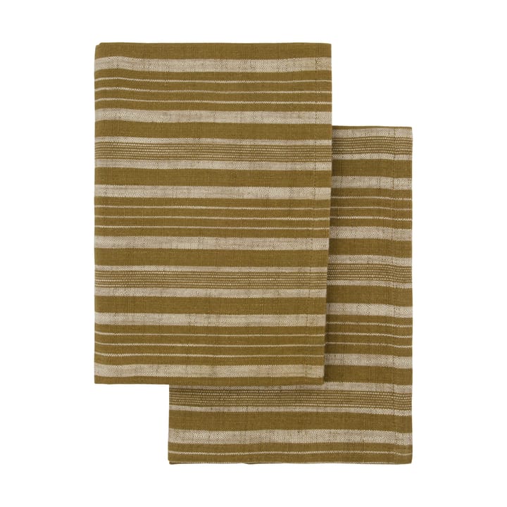 Meraki キッチンタオル 50x70 cm 2枚 - Dark olive - Meraki | メラキ