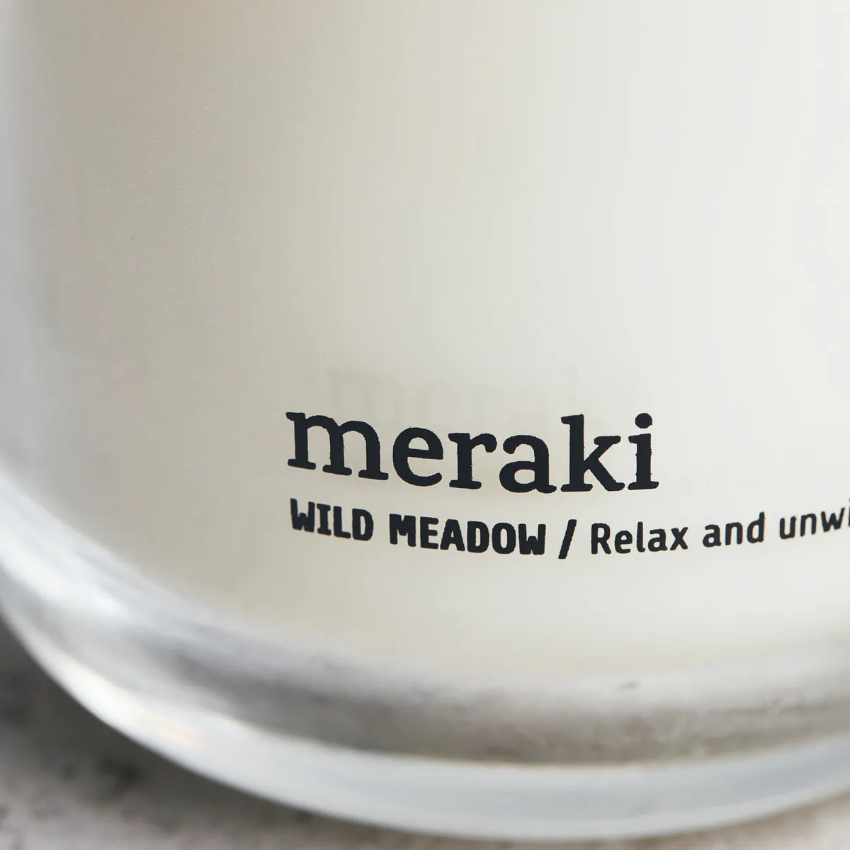 Meraki アロマキャンドル 60時間, Wild meadow Meraki | メラキ