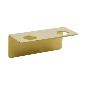 Meraki フラッシュハンガー - Brushed brass finish, for 2 bottles - Meraki | メラキ