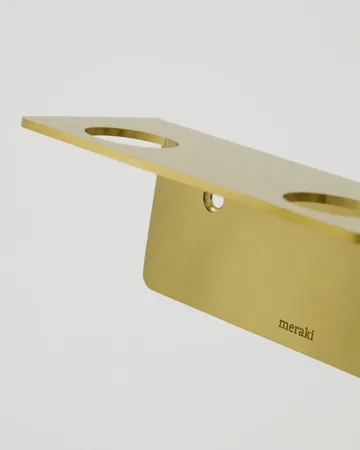 Meraki フラッシュハンガー - Brushed brass finish, for 2 bottles - Meraki | メラキ