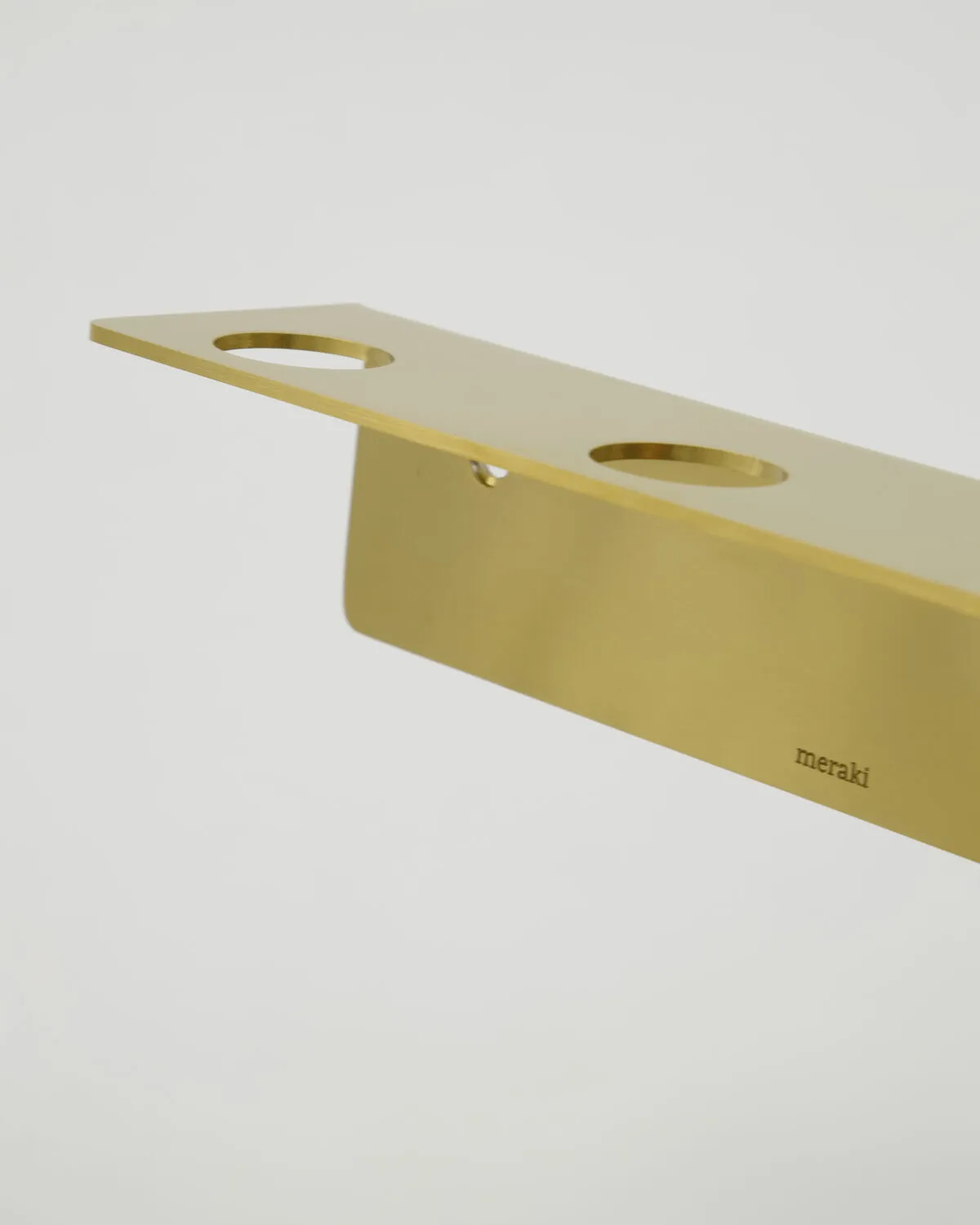 Meraki フラッシュハンガー, Brushed brass finish, for 3 bottles Meraki | メラキ