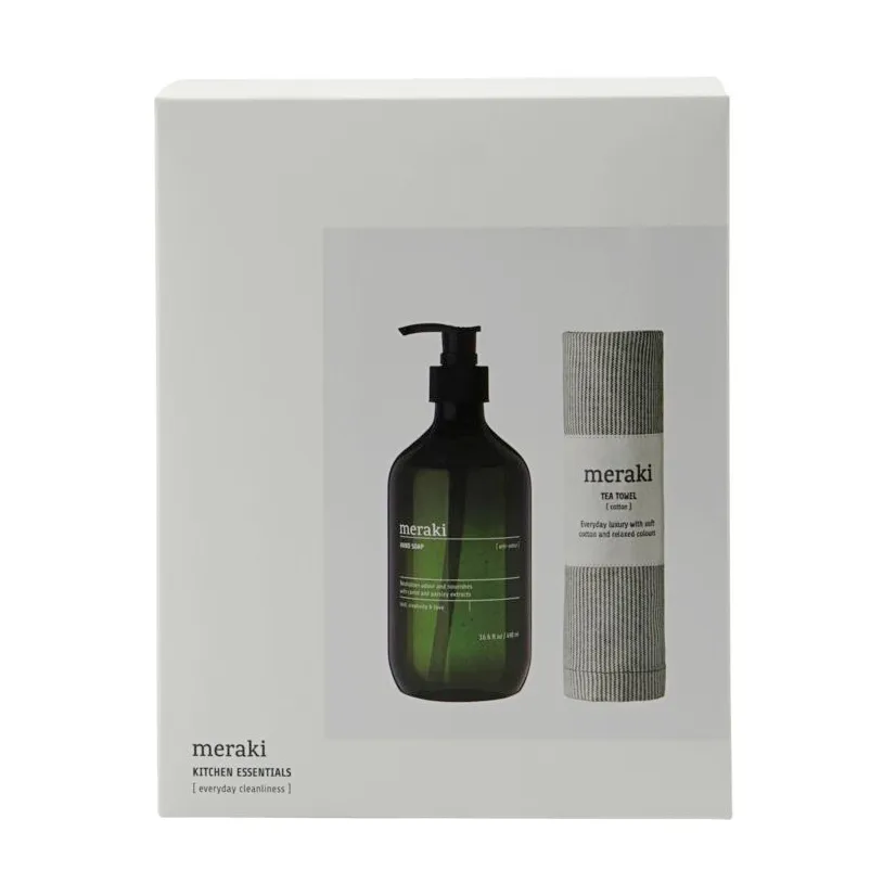 Meraki ギフトセット 無香 ソープ ＆ キッチンタオル, Everyday cleanliness Meraki | メラキ