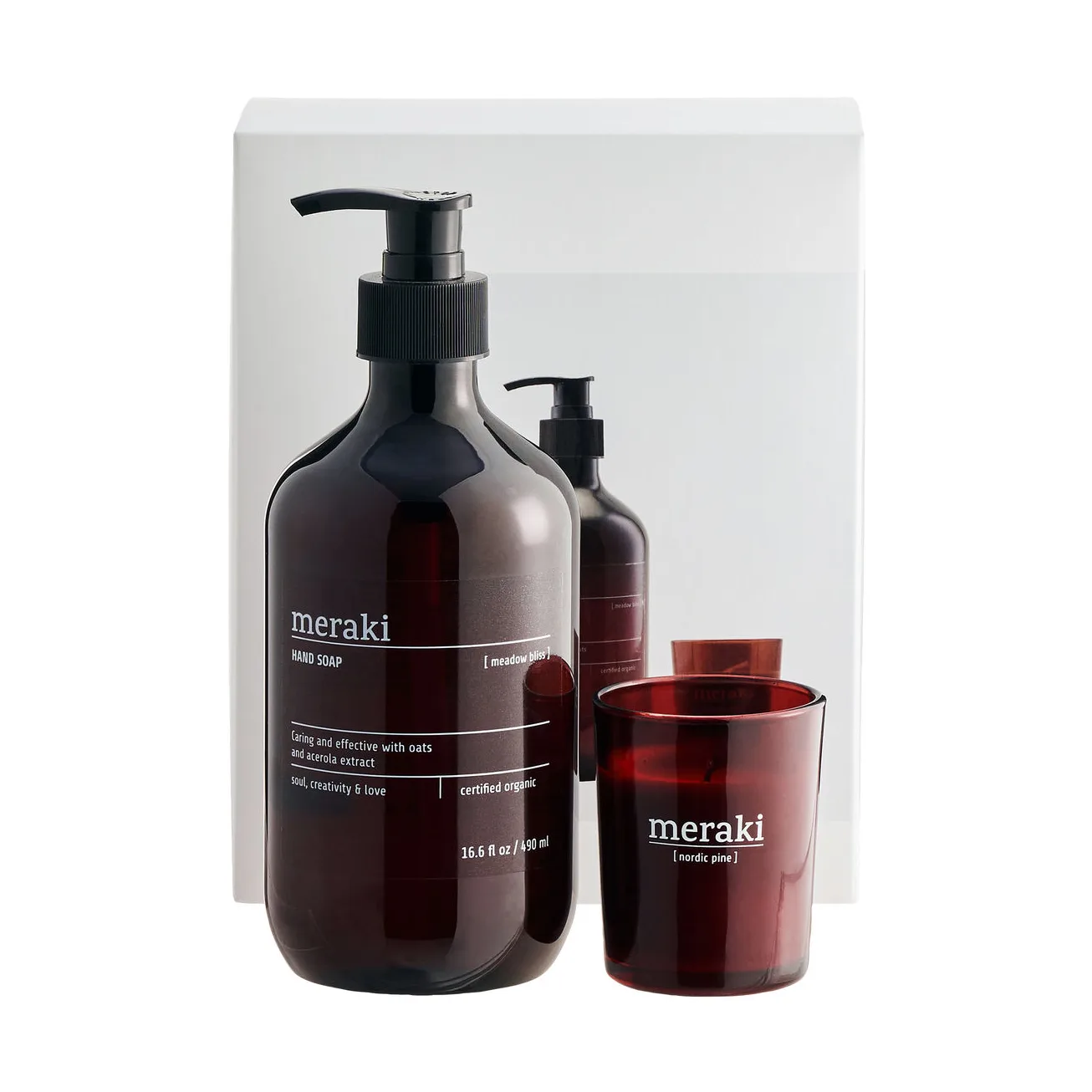 Meraki ギフトセット ハンドソープ & アロマキャンドル, Everyday pampering Meraki | メラキ