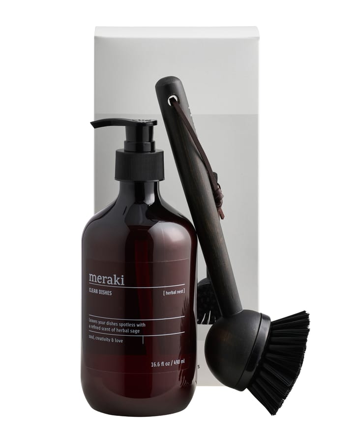Meraki ギフトセット ディッシュソープ & ディッシュブラシ, Herbal nest Meraki | メラキ