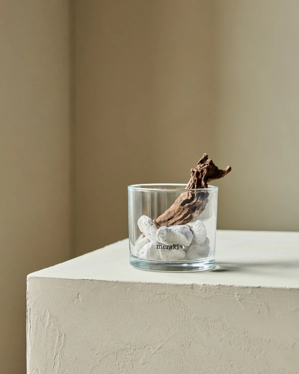 Meraki ディフューザー 溶岩石＆ウッド, White Meraki | メラキ