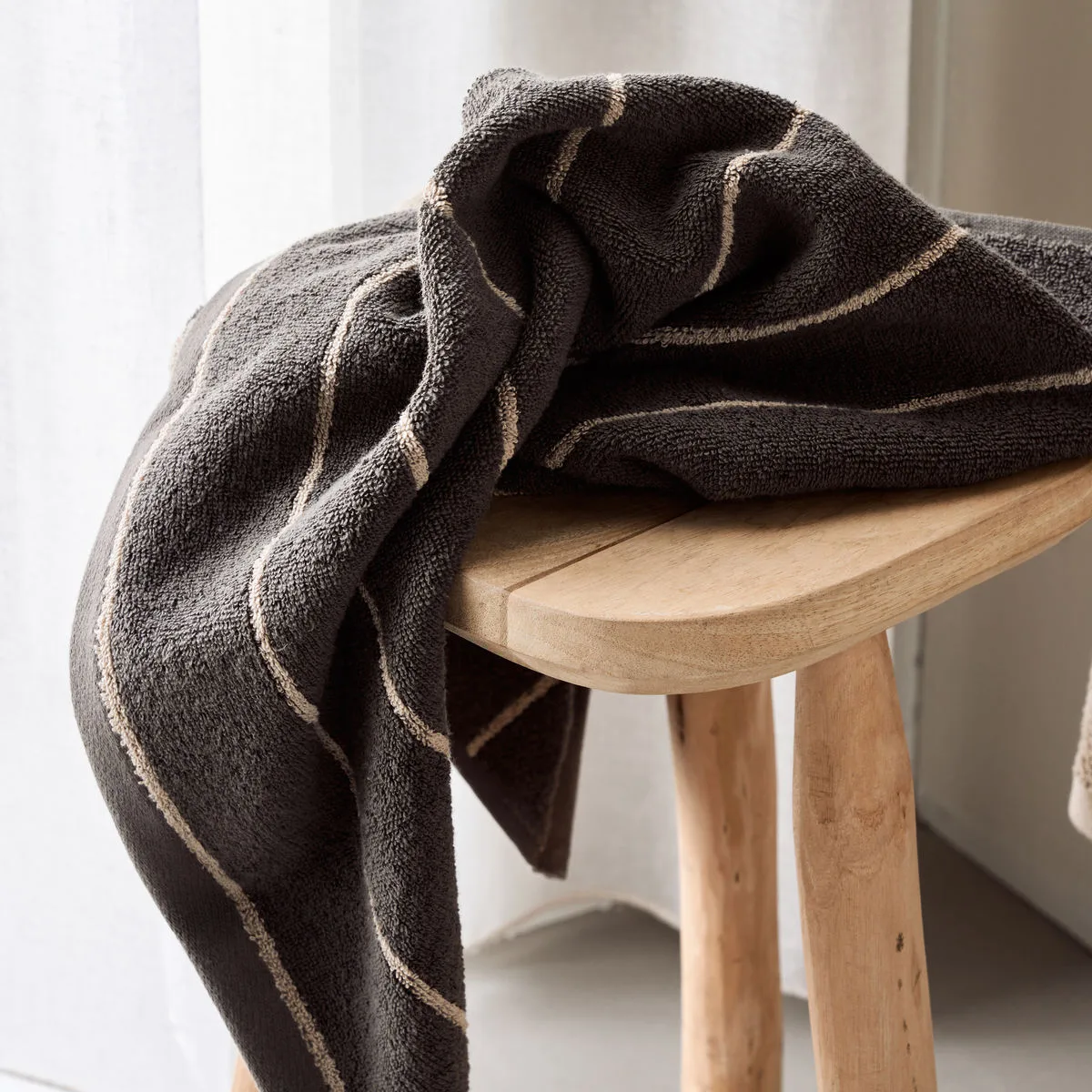 Stripe タオル 50x100 cm 2枚セット, Army Meraki | メラキ