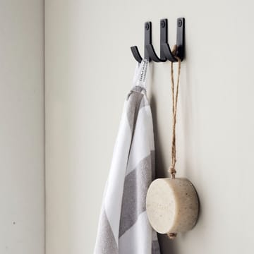 Thapsus フック 3-pack - Brushed black finish - Meraki | メラキ