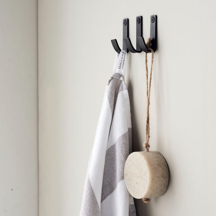 Thapsus フック 3-pack, Brushed black finish Meraki | メラキ