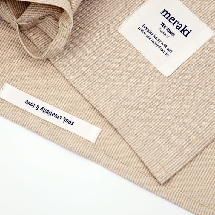Verum キッチンタオル 55x75 cm 2-pack, Off white-safari Meraki | メラキ