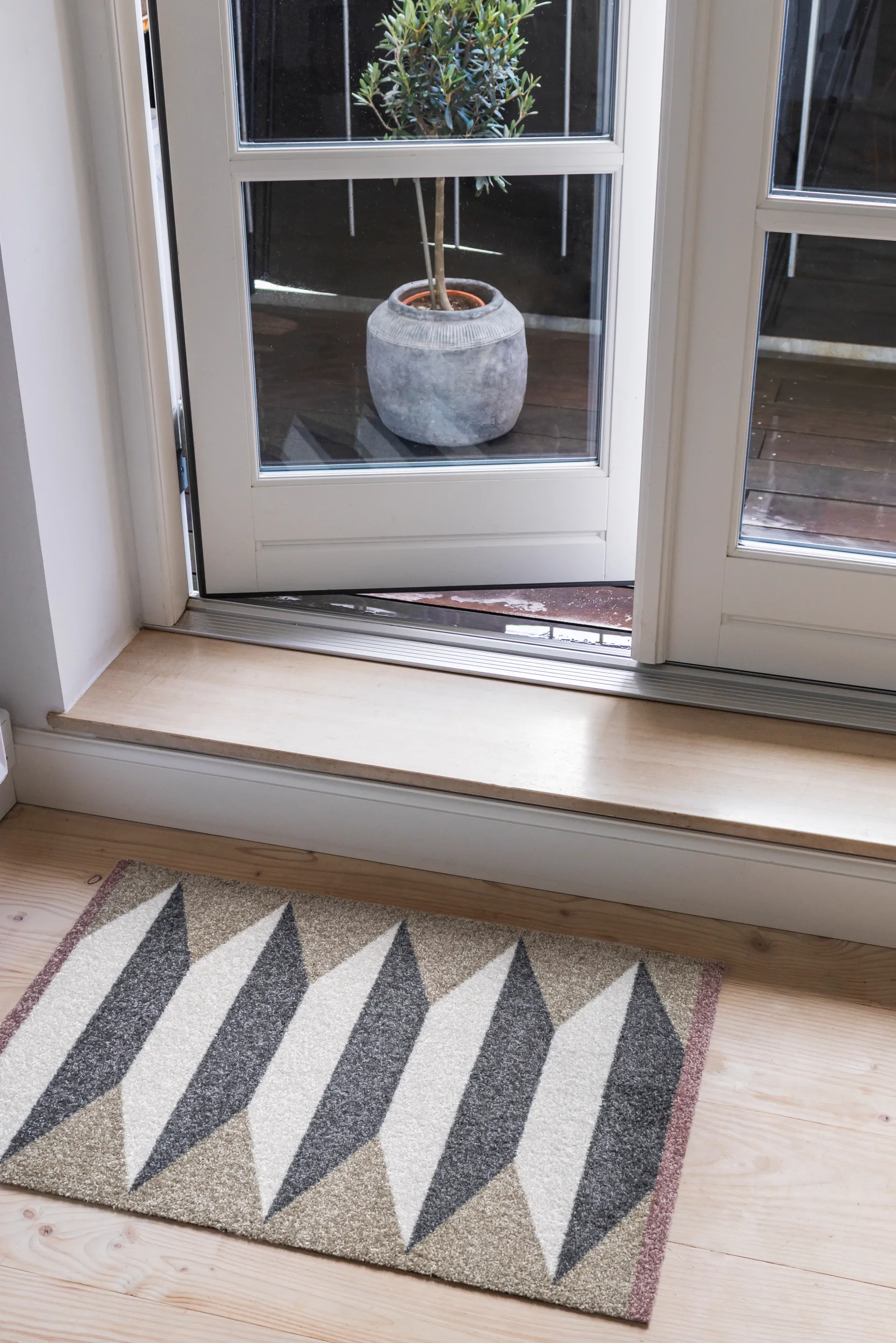 Accordion オールラウンド ドアマット, Sand, 55x80 cm Mette Ditmer | メッテ ディトマー