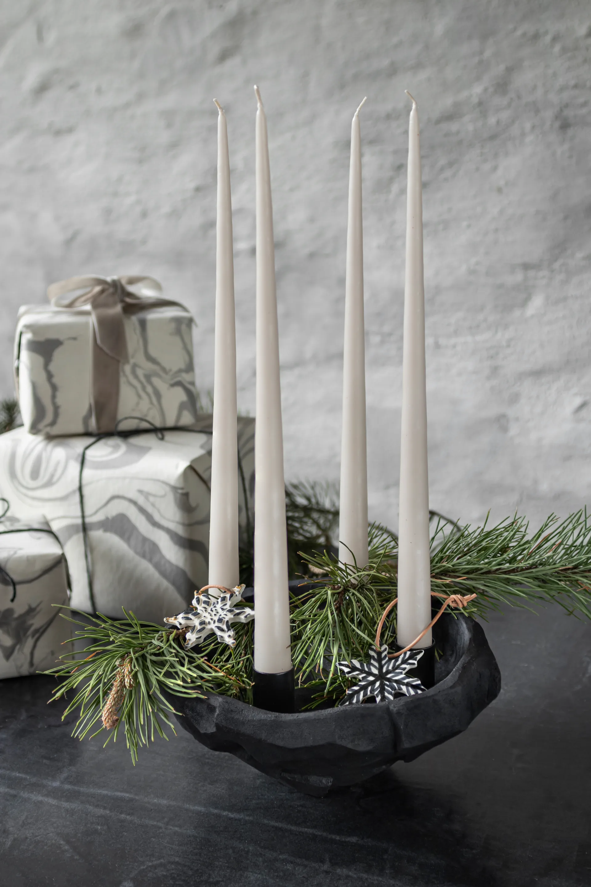 Art Piece キャンドルホルダー 23 cm, Black Mette Ditmer | メッテ ディトマー