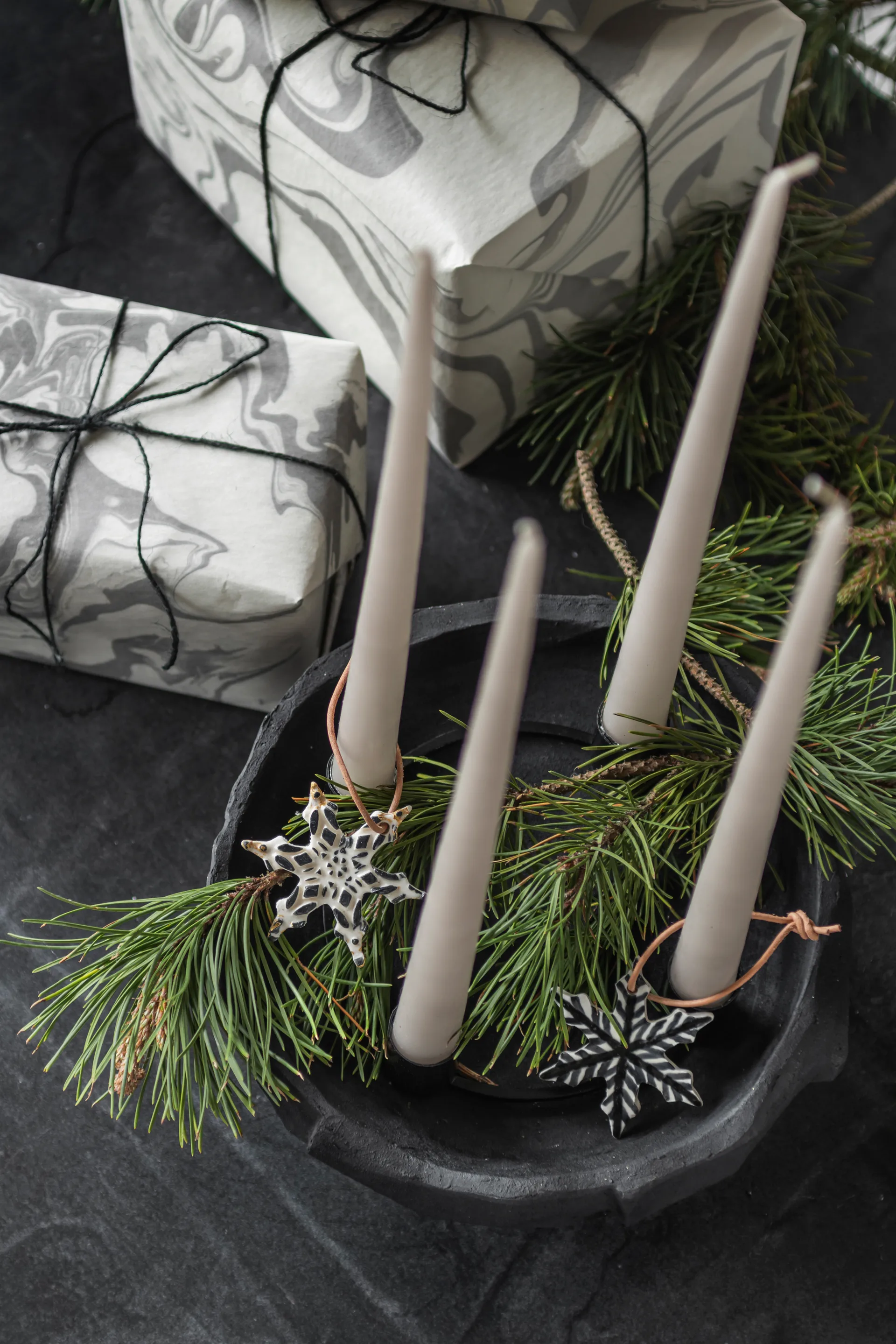 Art Piece キャンドルホルダー 23 cm, Black Mette Ditmer | メッテ ディトマー