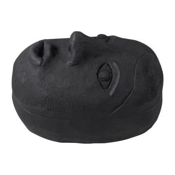 Art piece face ジャー 9x12 cm - Black - Mette Ditmer | メッテ ディトマー