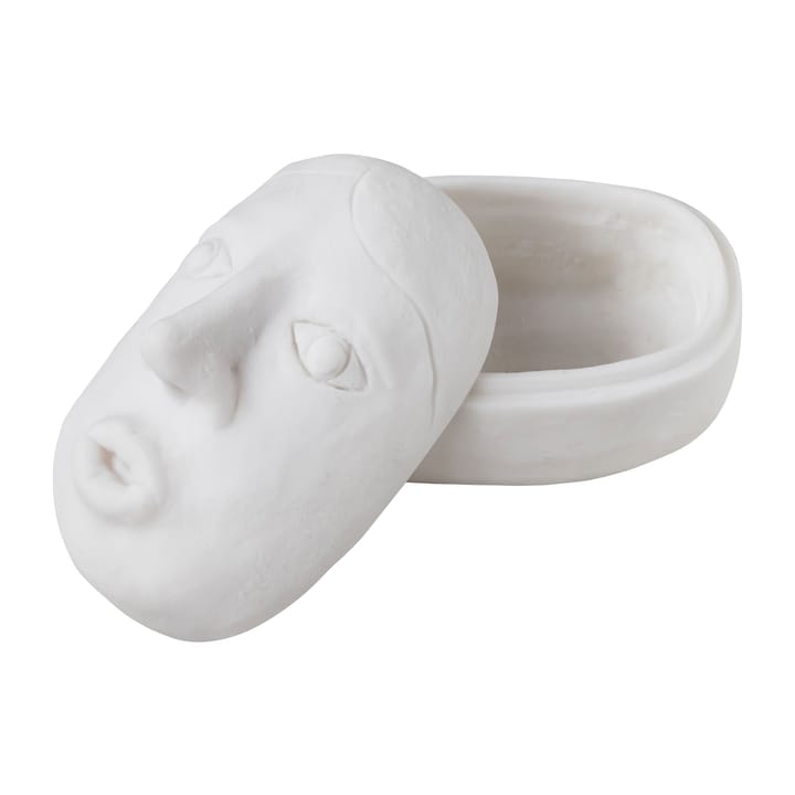 Art piece face ジャー 9x12 cm - Off-white - Mette Ditmer | メッテ ディトマー