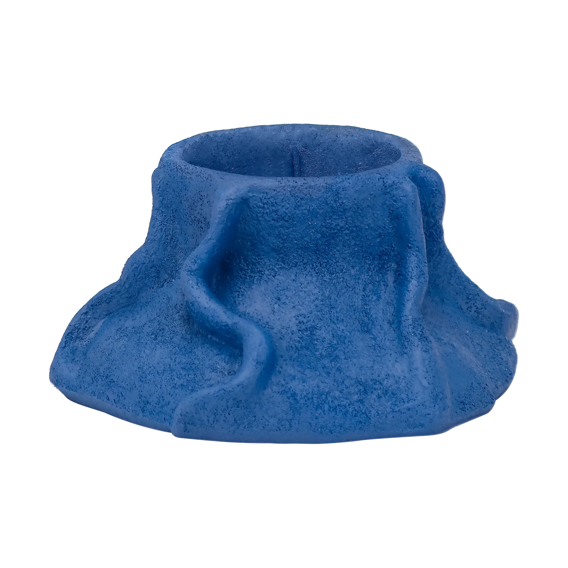 Art Piece lava キャンドルスティック Ø12.5 cm, Cobalt Mette Ditmer | メッテ ディトマー