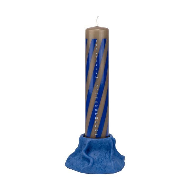 Art Piece lava キャンドルスティック Ø12.5 cm, Cobalt Mette Ditmer | メッテ ディトマー