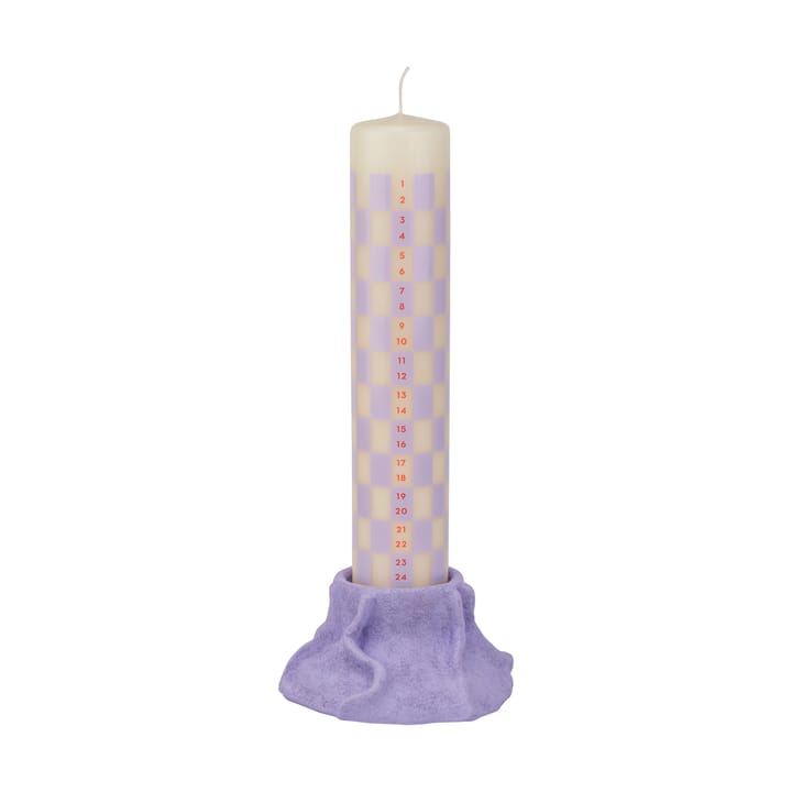 Art Piece lava キャンドルスティック Ø12.5 cm, Light lilac Mette Ditmer | メッテ ディトマー