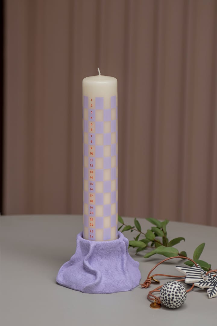 Art Piece lava キャンドルスティック Ø12.5 cm, Light lilac Mette Ditmer | メッテ ディトマー
