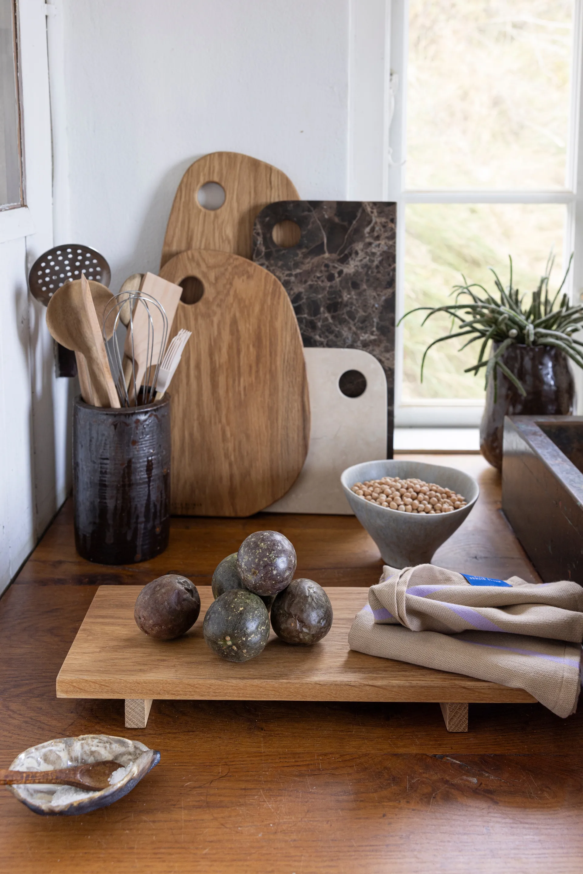 Authentic サービングトレイ, Natural, 15x36 cm Mette Ditmer | メッテ ディトマー