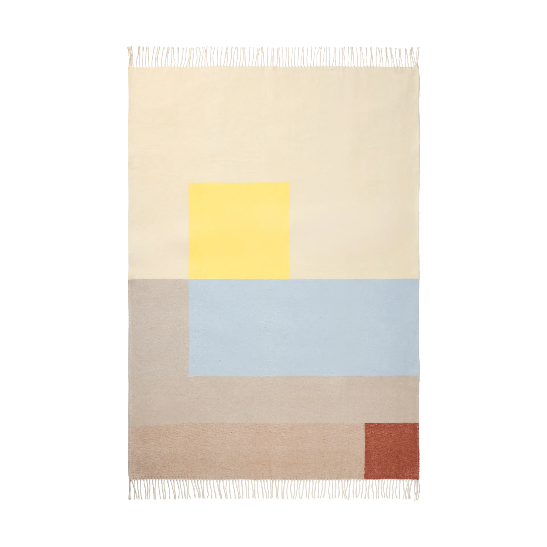 Brick ブランケット 125x190 cm, Light yellow Mette Ditmer | メッテ ディトマー