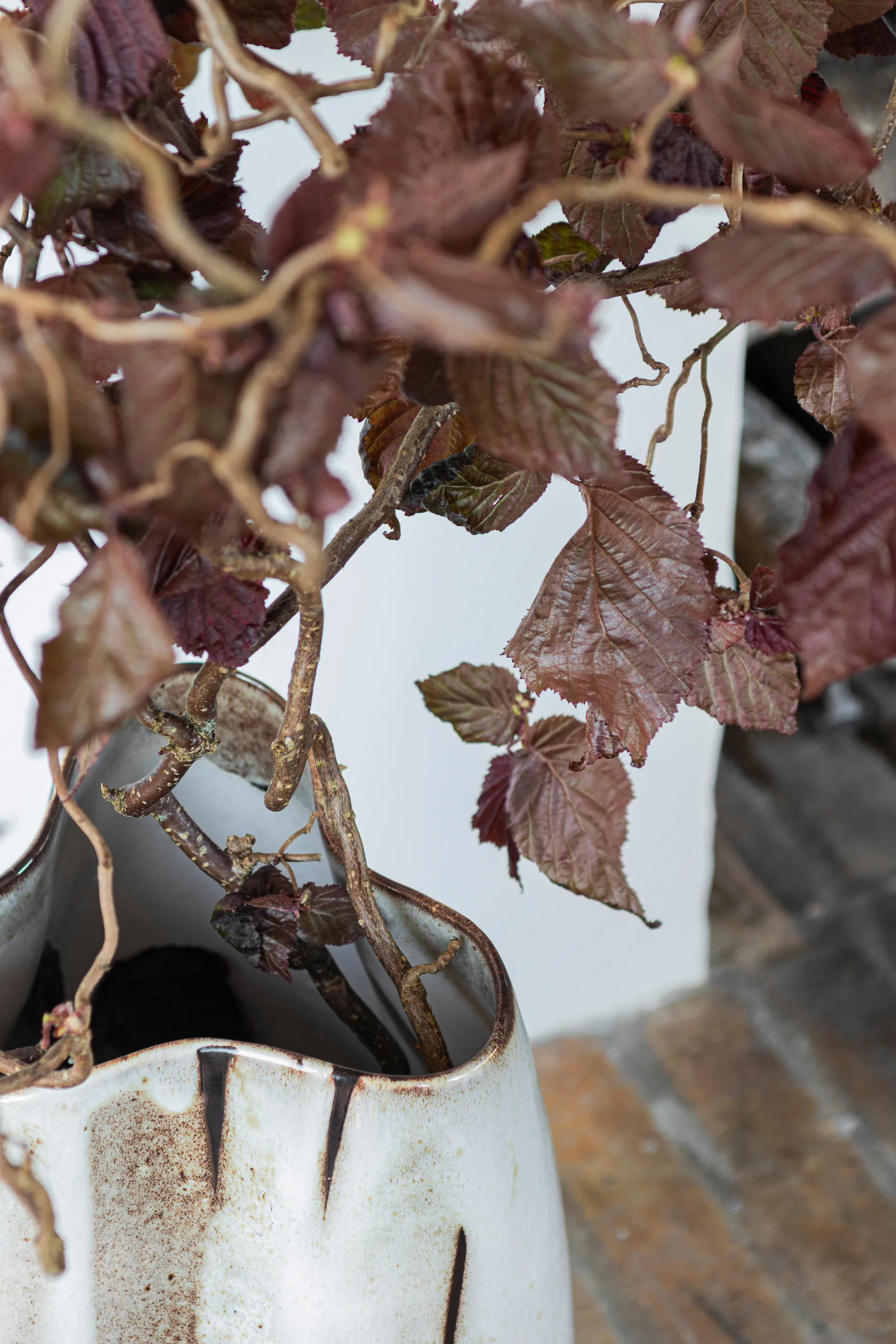 By Hand 花瓶 L 38.5 cm, Off-white Mette Ditmer | メッテ ディトマー