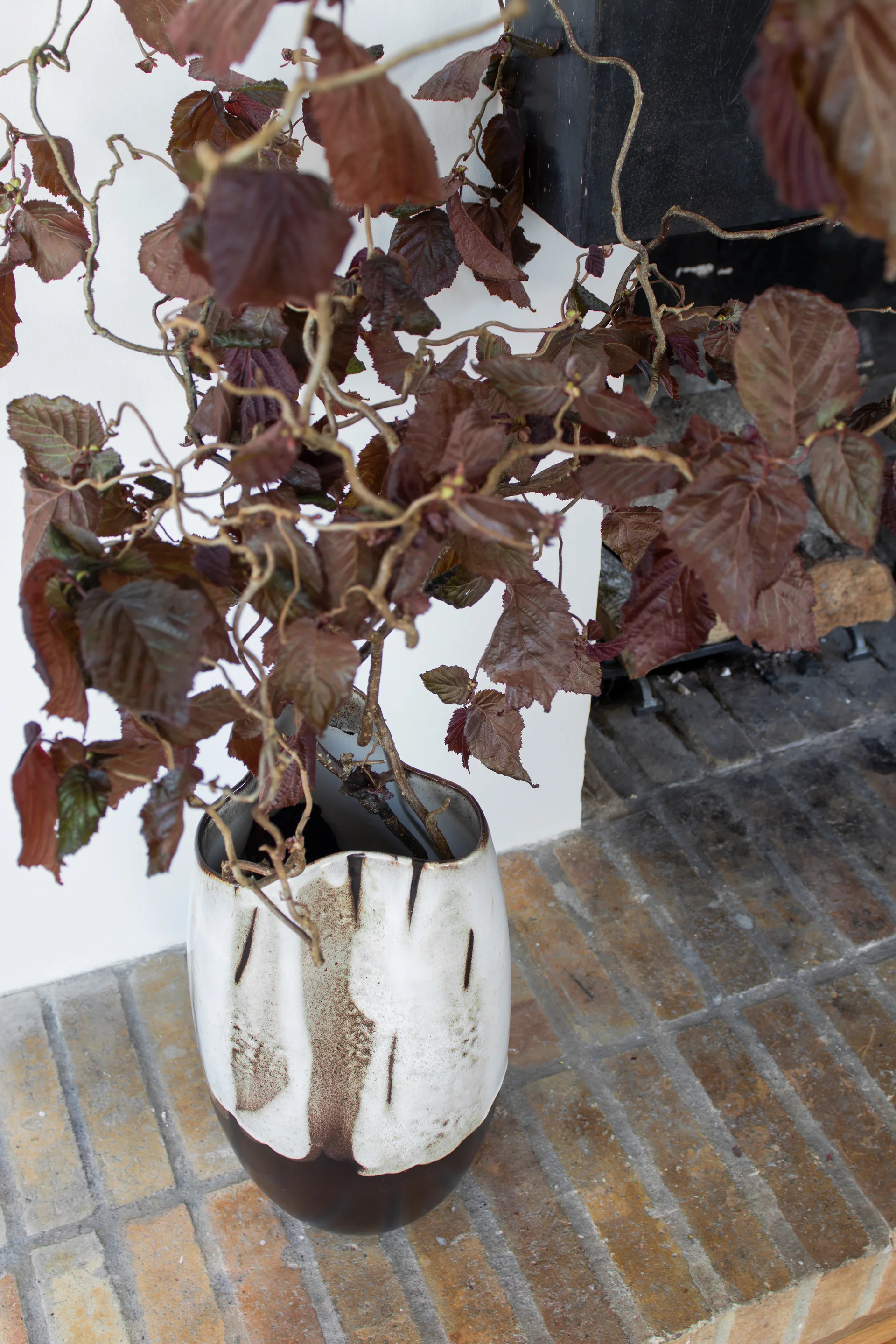 By Hand 花瓶 L 38.5 cm, Off-white Mette Ditmer | メッテ ディトマー