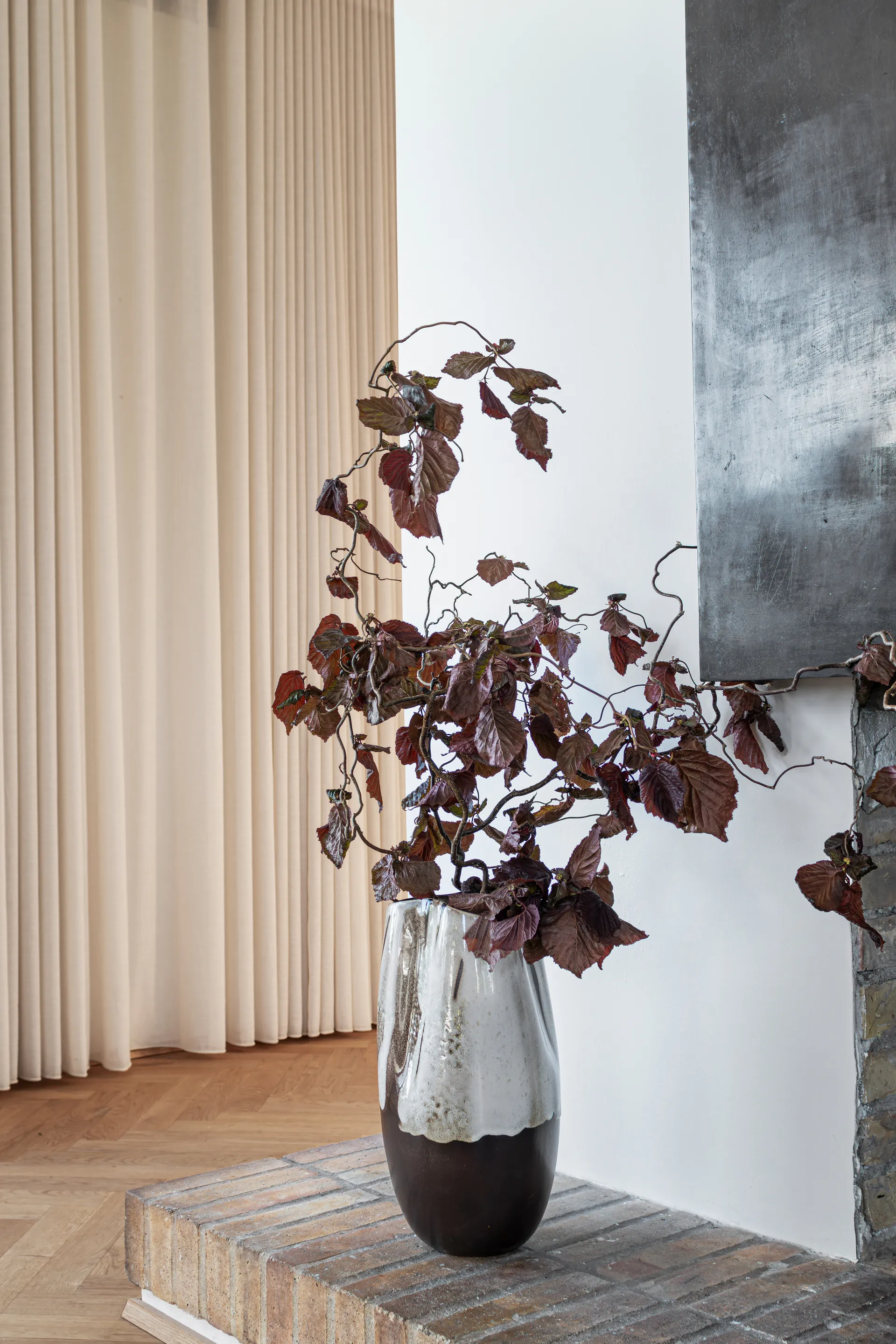 By Hand 花瓶 L 38.5 cm, Off-white Mette Ditmer | メッテ ディトマー