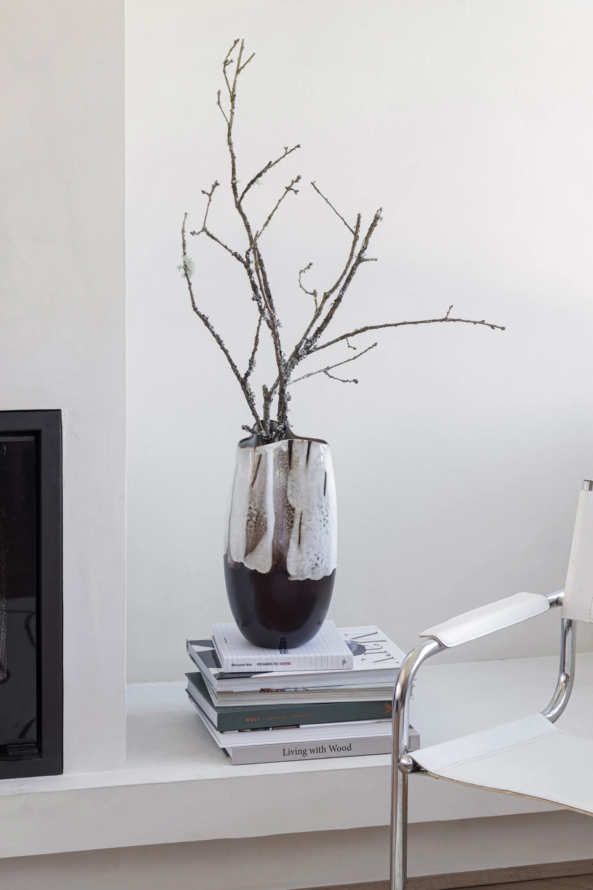 By Hand 花瓶 L 38.5 cm, Off-white Mette Ditmer | メッテ ディトマー