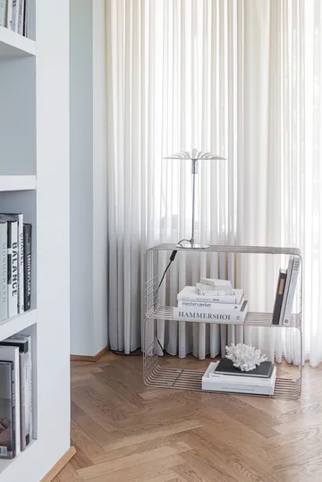 ワイヤーシェルフ - Chrome, 31x70x26 cm - Mette Ditmer | メッテ ディトマー