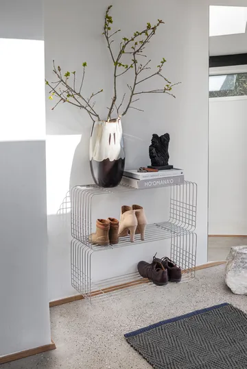 ワイヤーシェルフ - Chrome, 31x70x26 cm - Mette Ditmer | メッテ ディトマー