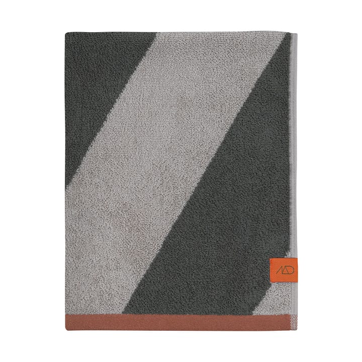 Diagonal ゲストタオル 40x55 cm 2枚セット - Dark olive - Mette Ditmer | メッテ ディトマー