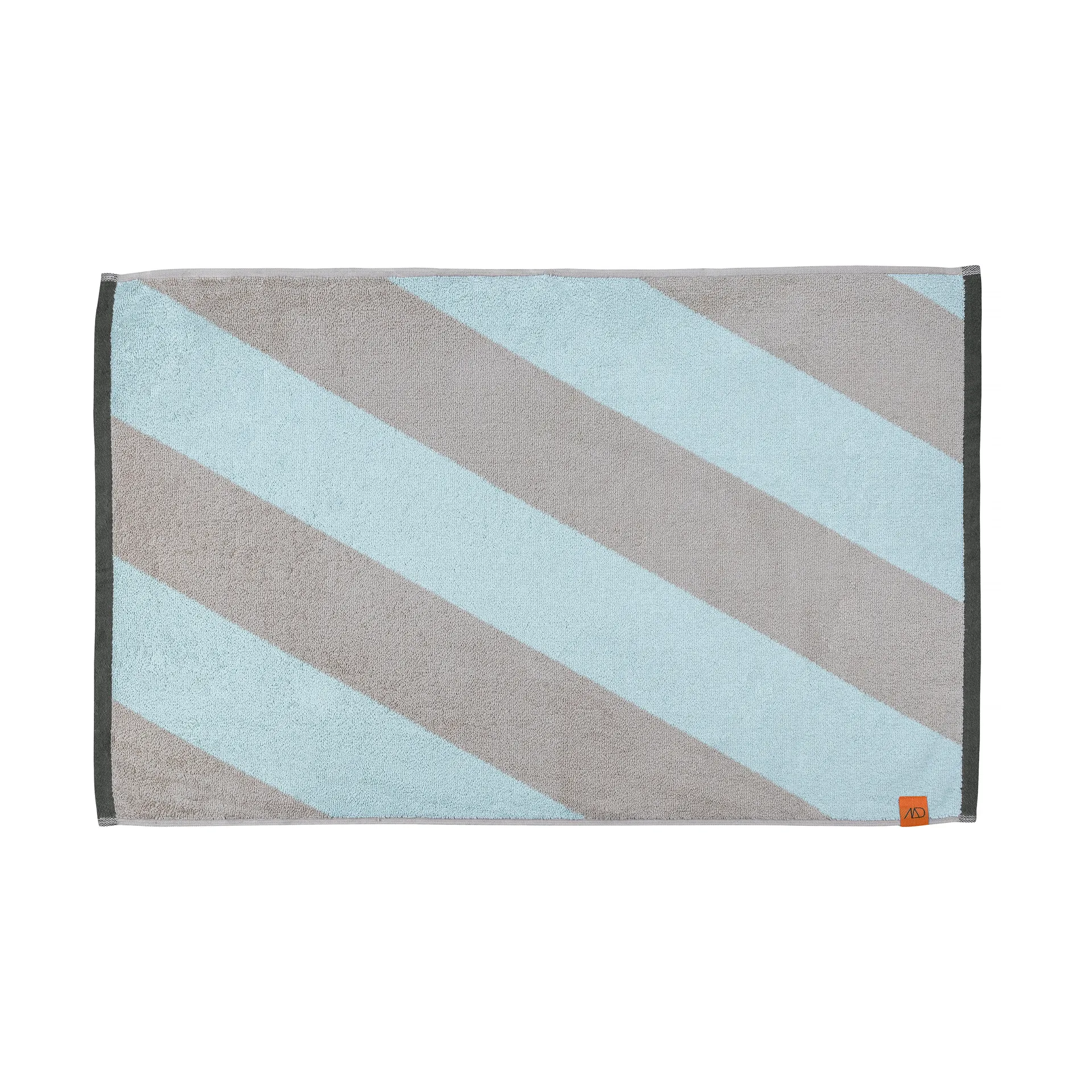 Diagonal バスマット 50x80 cm, Mint Mette Ditmer | メッテ ディトマー