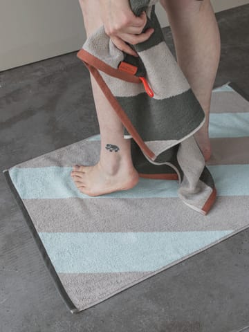 Diagonal バスマット 50x80 cm - Mint - Mette Ditmer | メッテ ディトマー