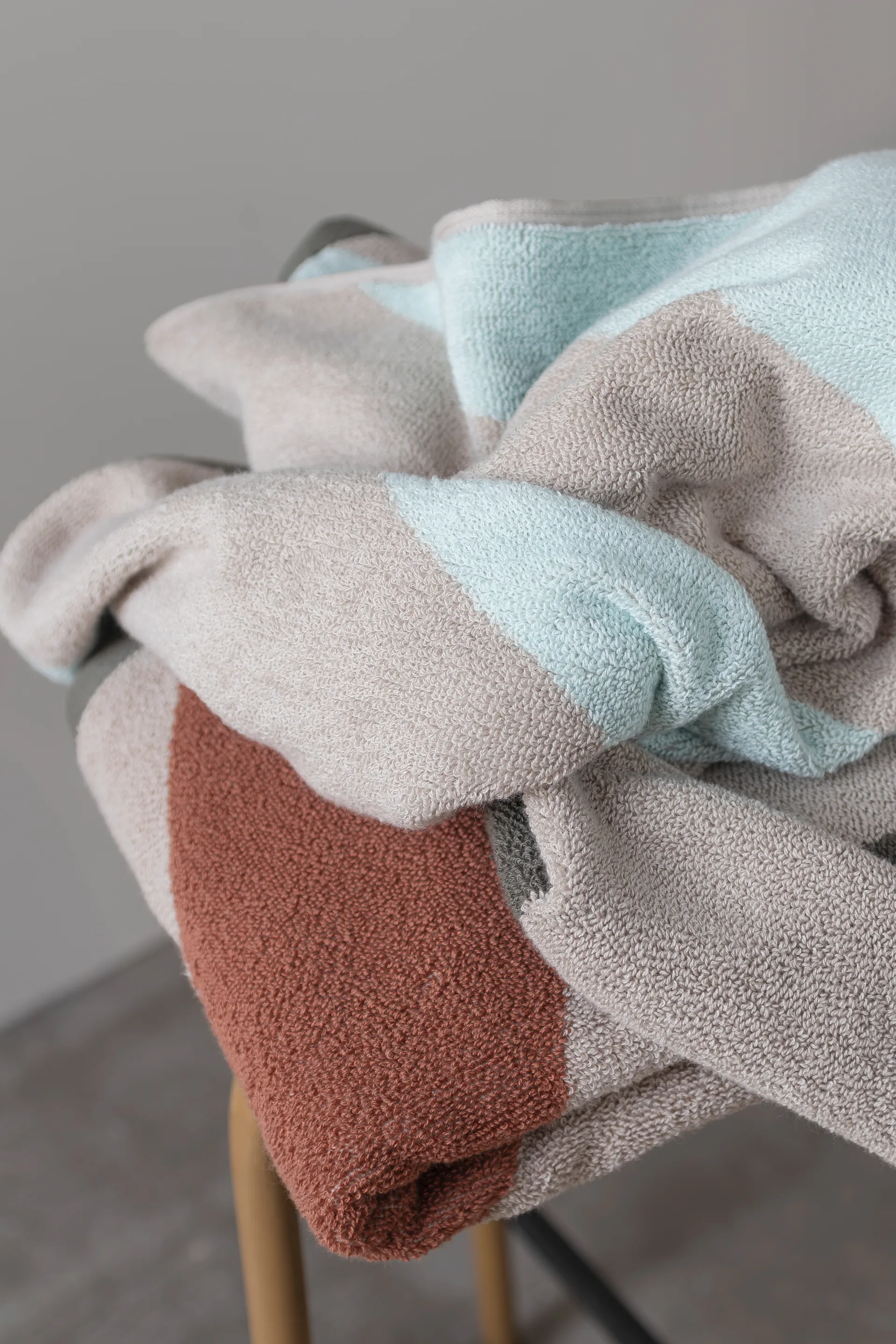 Diagonal タオル, Mint, 50x90 cm Mette Ditmer | メッテ ディトマー