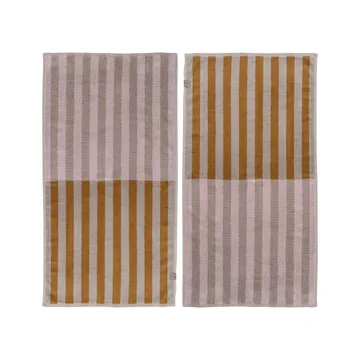 Disorder ゲストタオル 2パック - Powder rose - Mette Ditmer | メッテ ディトマー
