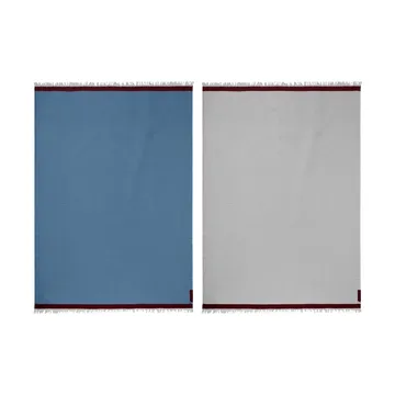 Duet ブランケット - Blue-Beige (blue-beige), 130x175 cm - Mette Ditmer | メッテ ディトマー